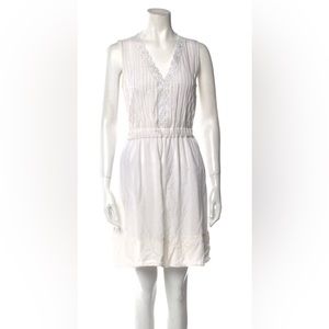Diane Von Furstenberg Shilo White Sleeveless White Dress NEW Size 8